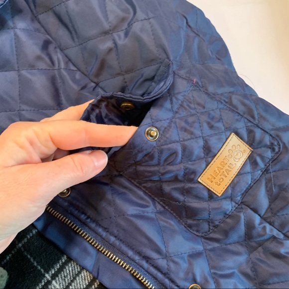 HP Pet Barn Coat | Insulated Puffer Jacket | Quilted | New | L | Navy Blue | Dog - Picture 10 of 17